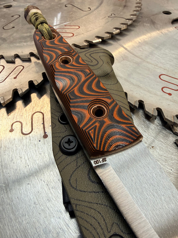 Ratatoskr Puuko G10 Orange Topographical