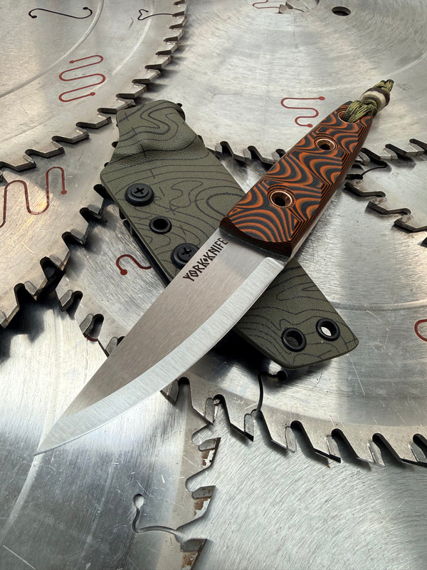 Ratatoskr Puuko G10 Orange Topographical