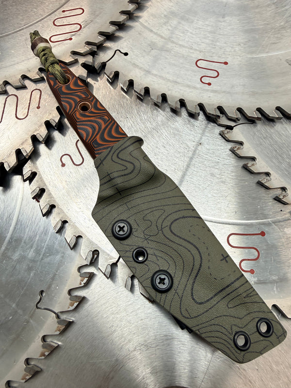 Ratatoskr Puuko G10 Orange Topographical