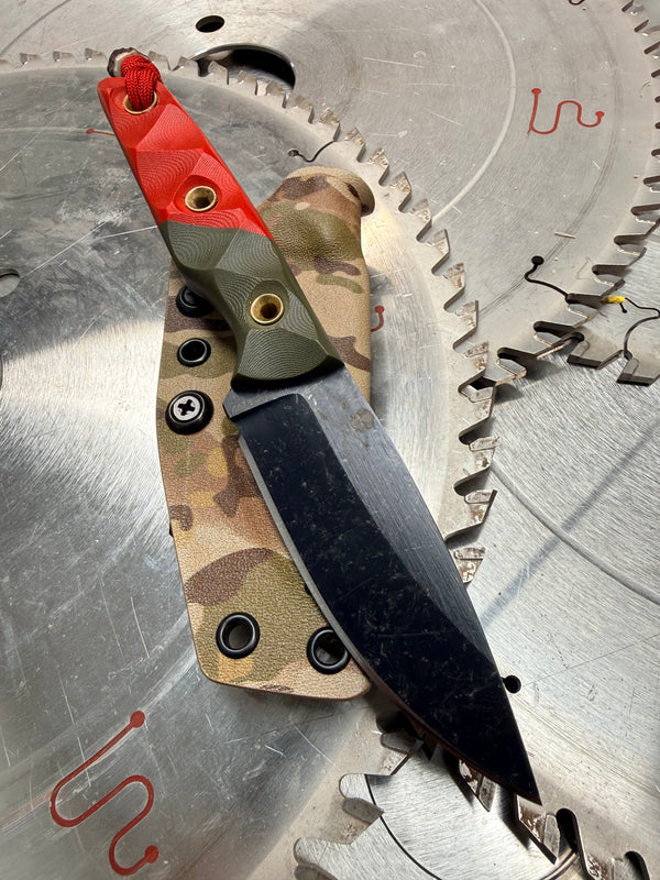Raider Utility Olive Red