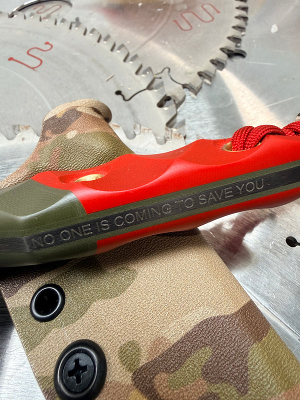 Raider Utility Olive Red