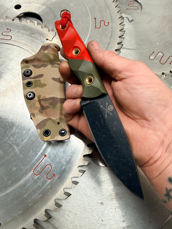 Raider Utility Olive Red