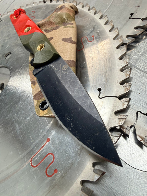 Raider Utility Olive Red