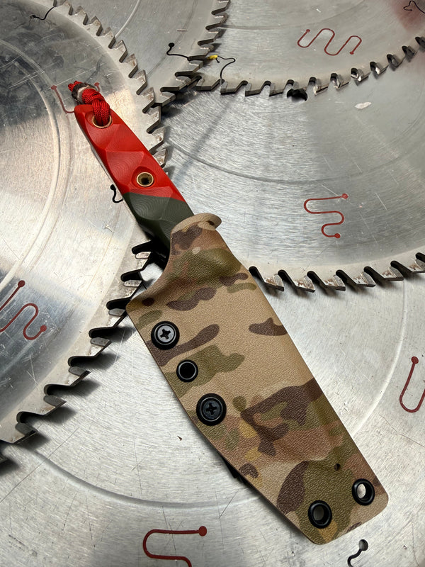 Raider Utility Olive Red